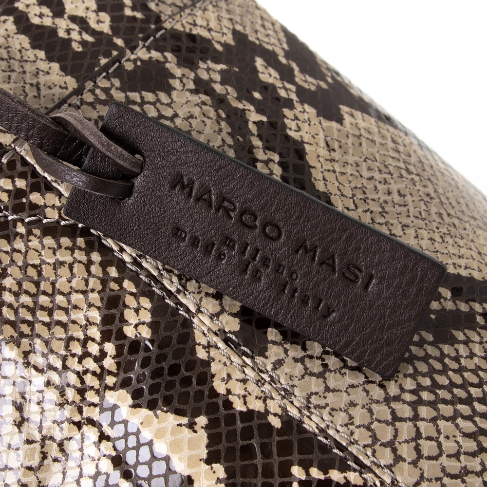 Marco Masi Slang Bucket Bag Python - image 8